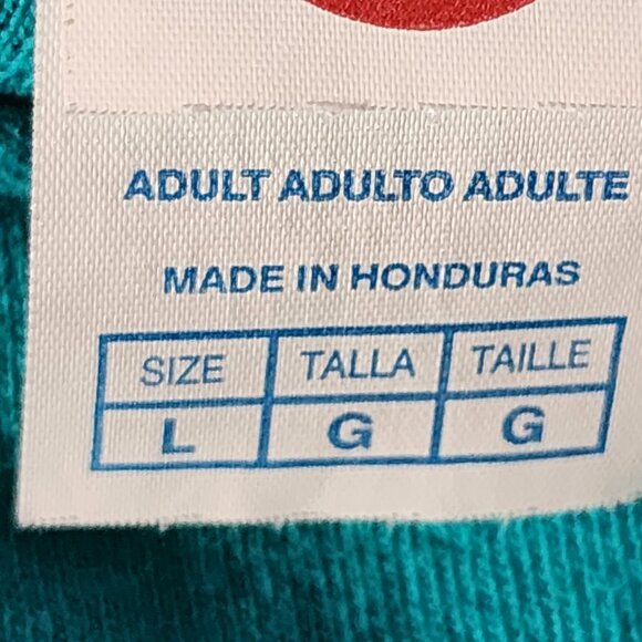 Delta Pro Weight Teal Green It's a Great Day Kindness Revolution LS Cotton Tee L - Picture 12 of 16